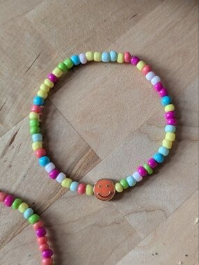 Beaded Smile Bracelet Tropical Multicolor